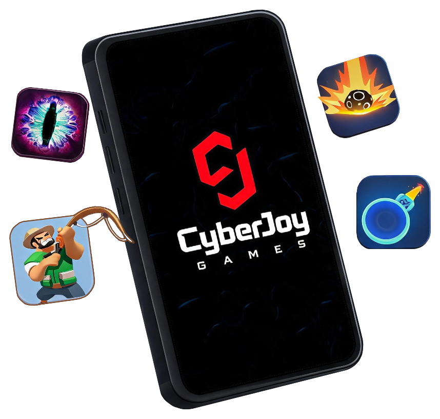 CyberJoy Games mobile game showcase